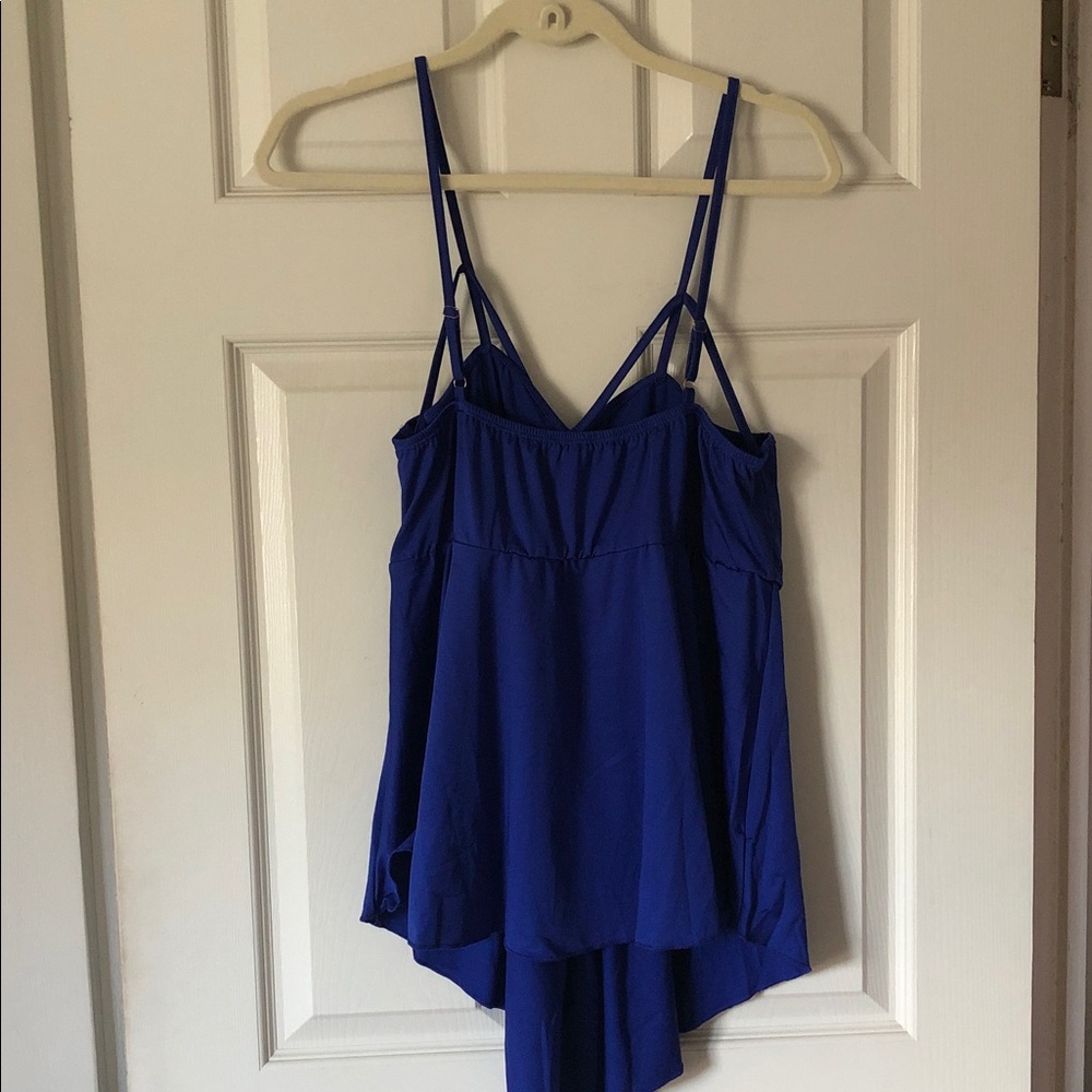 SHEIN Curve Royal Blue Cami - Picture 3 of 4
